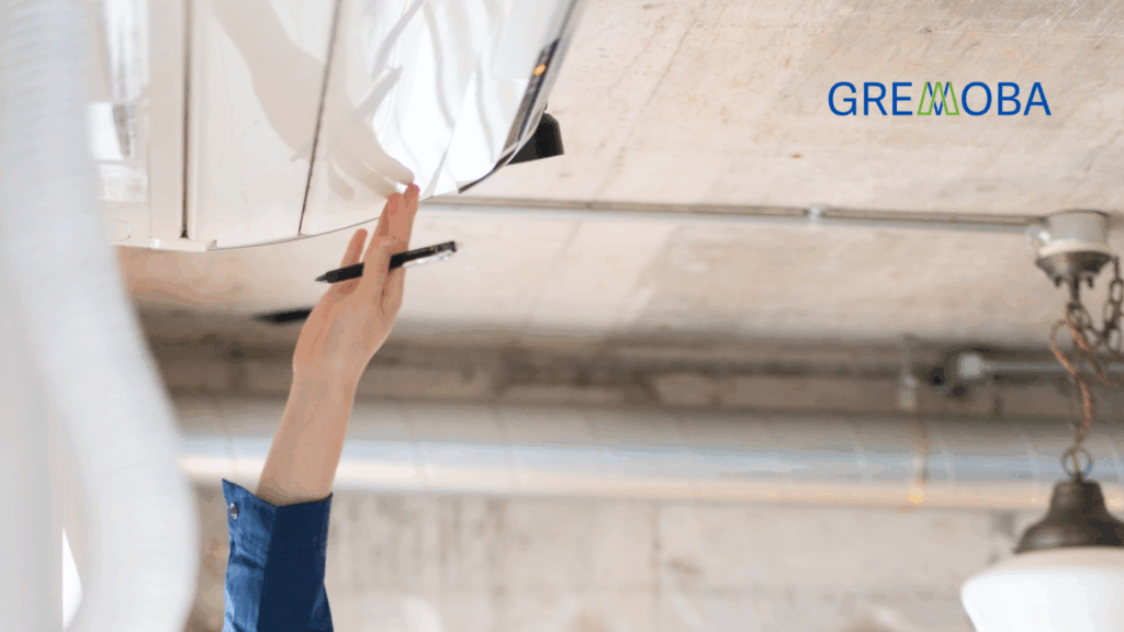 Mantenimiento de sistemas de climatización industrial en invierno.